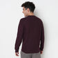 Buy Men Regular Fit Solid Raglan Sleeve Sweat Tee  - Style Union