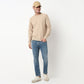 Buy Men Regular Fit Solid Raglan Sleeve Sweat Tee  - Style Union