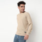 Buy Men Regular Fit Solid Raglan Sleeve Sweat Tee  - Style Union