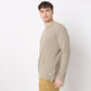 Modern Explorer Camper Crew Neck Structured Full Sleeve T-Shirt