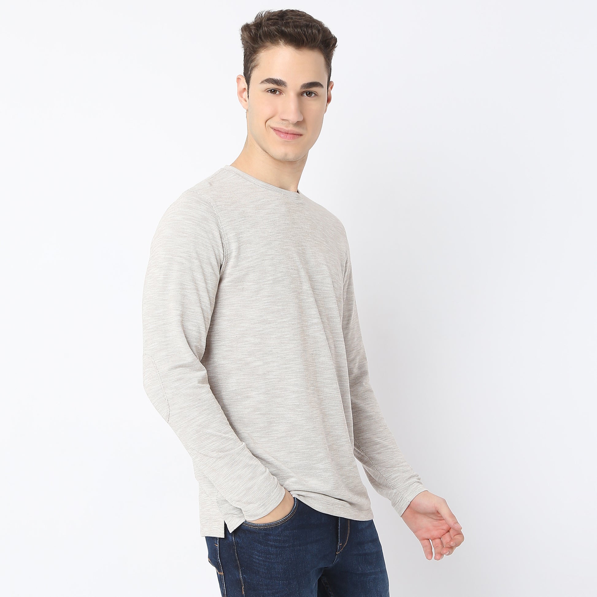 Regular Fit Solid Cruiser T-Shirt