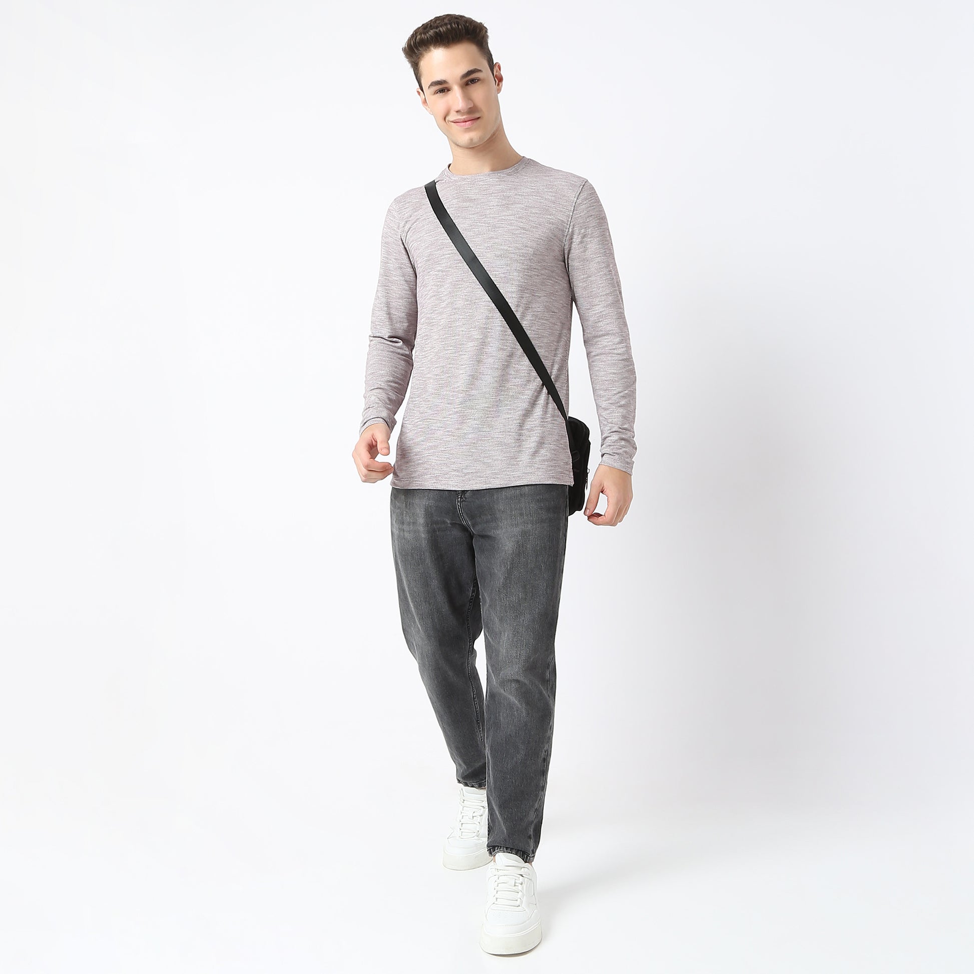 Regular Fit Solid Cruiser T-Shirt