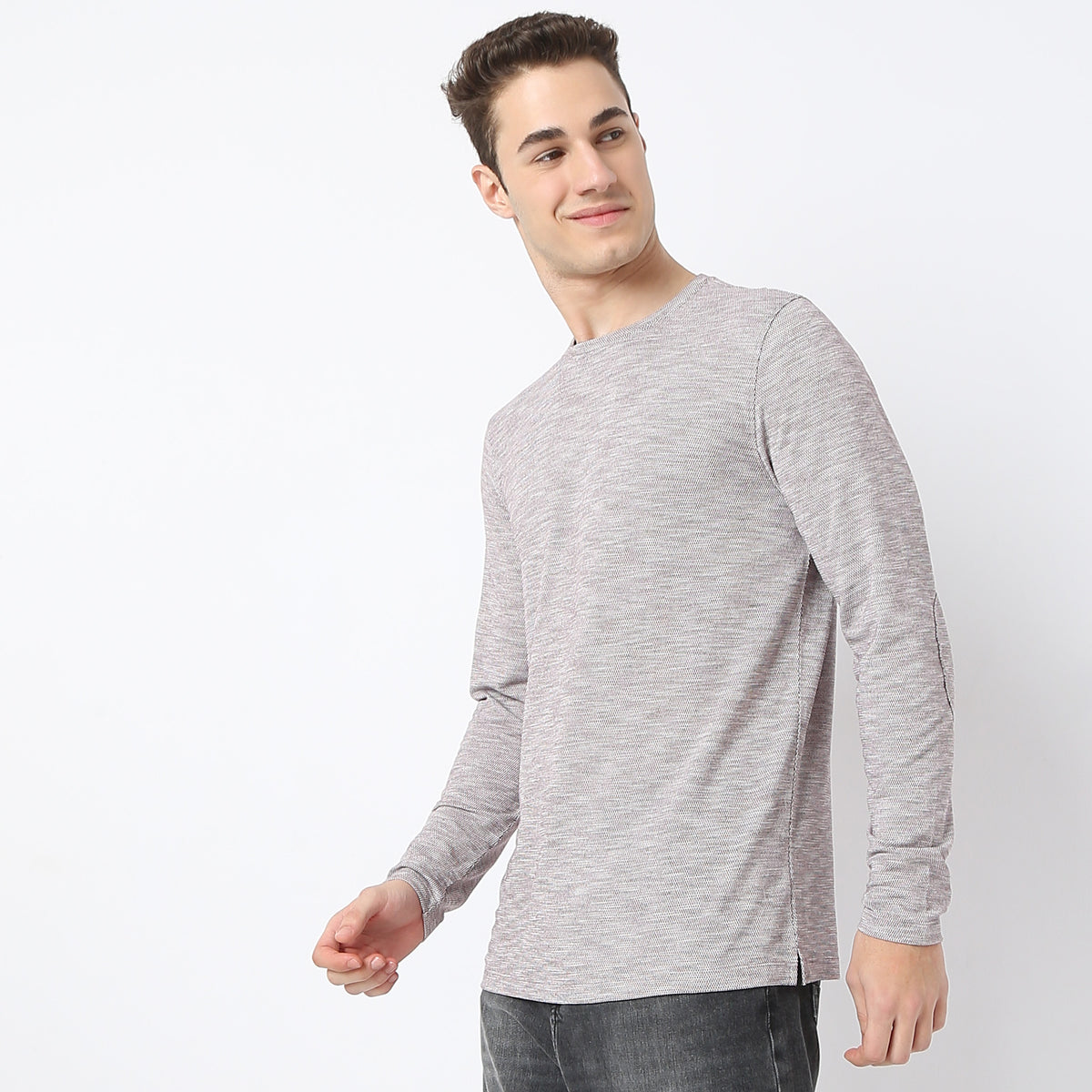 Regular Fit Solid Cruiser T-Shirt
