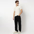 Regular Fit Striped Crew Neck T-Shirt