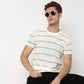 Regular Fit Striped Crew Neck T-Shirt