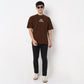 Order Now Men Solid Crew Neck Oversize Casual Wear Ranger Crew Tee by Style Union