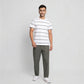 Striped Crew Neck Bae T-Shirt