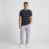 Striped Crew Neck Bae T-Shirt