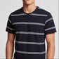 Striped Crew Neck Bae T-Shirt