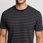 Striped Crew Neck Bae T-Shirt