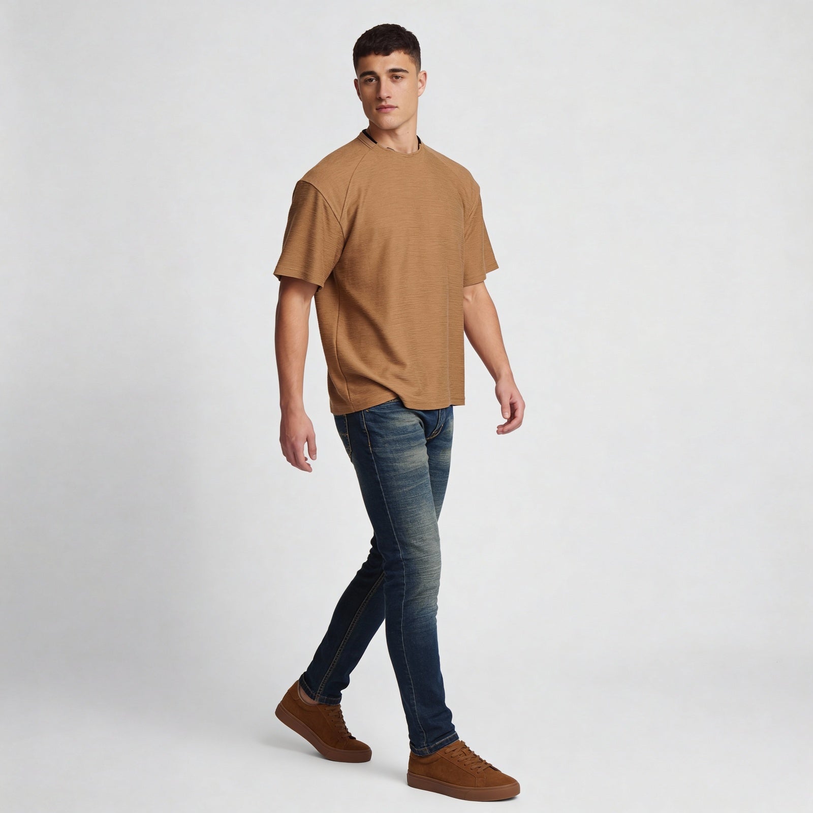 Oversize Structured Camper T Shirt