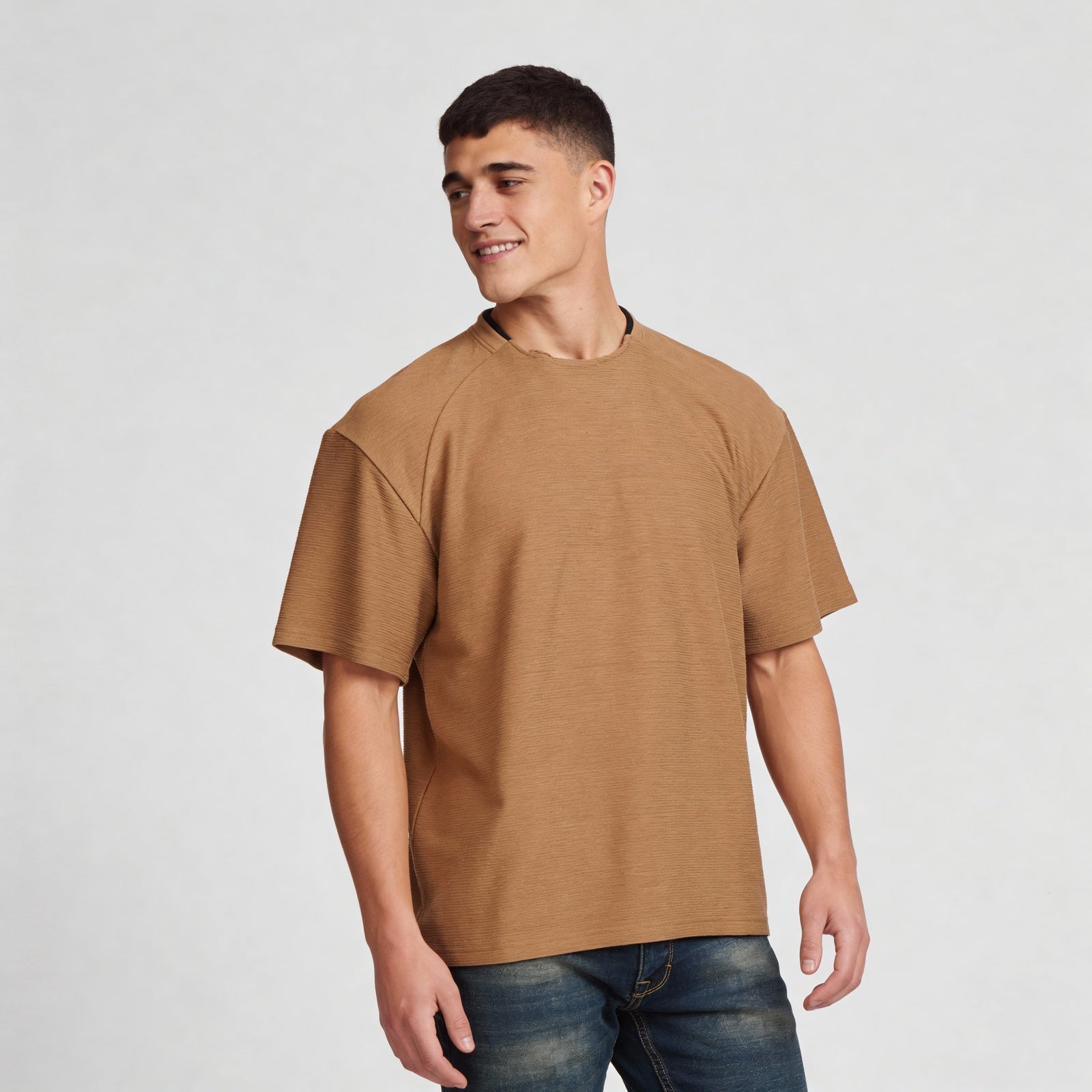 Oversize Structured Camper T Shirt