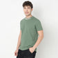 Structured Crew Neck Camper T-Shirt