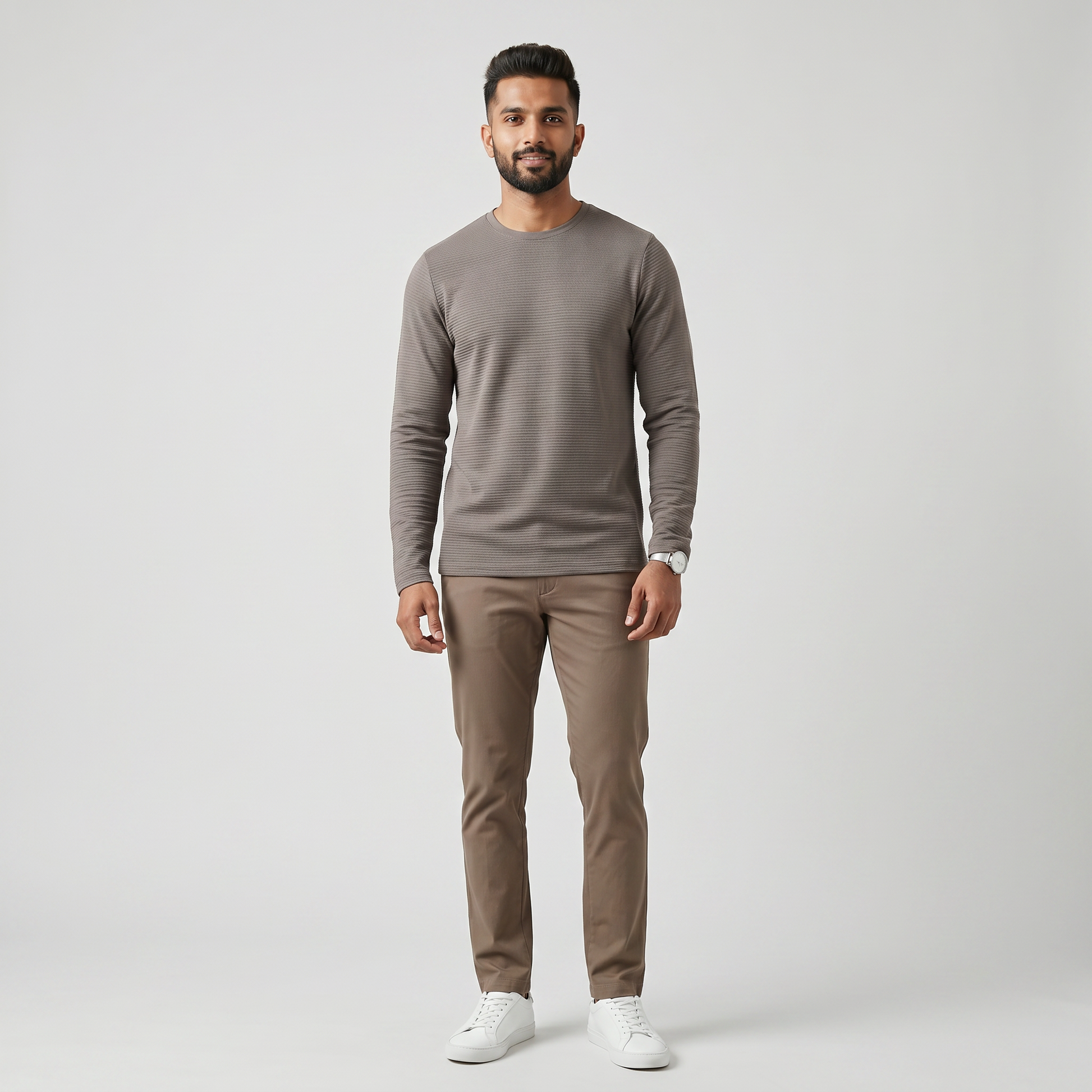 Structured Crew Neck Cruiser T-Shirt