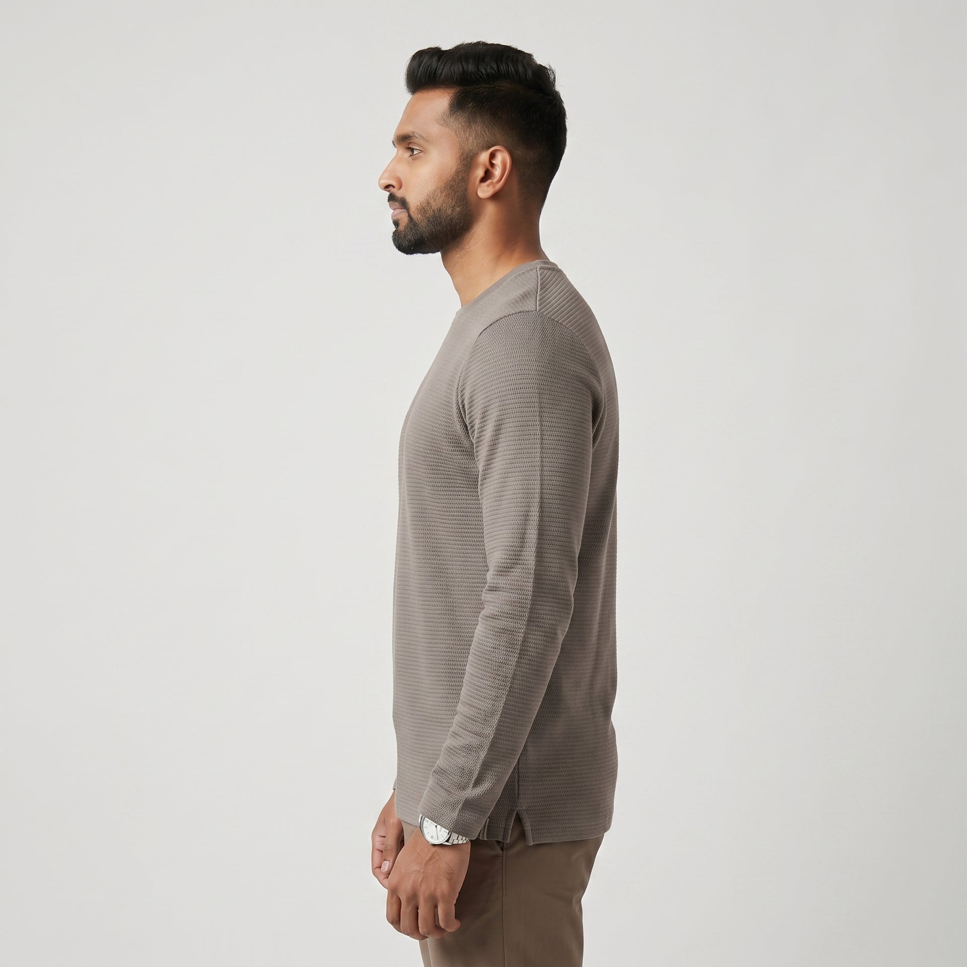 Structured Crew Neck Cruiser T-Shirt