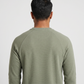 Solid Crew Neck Lumberjack T-Shirt