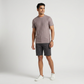 Structured Crew Neck Camper T-Shirt