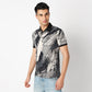 Regular Fit All Over Print Regular Length Polo T-Shirt