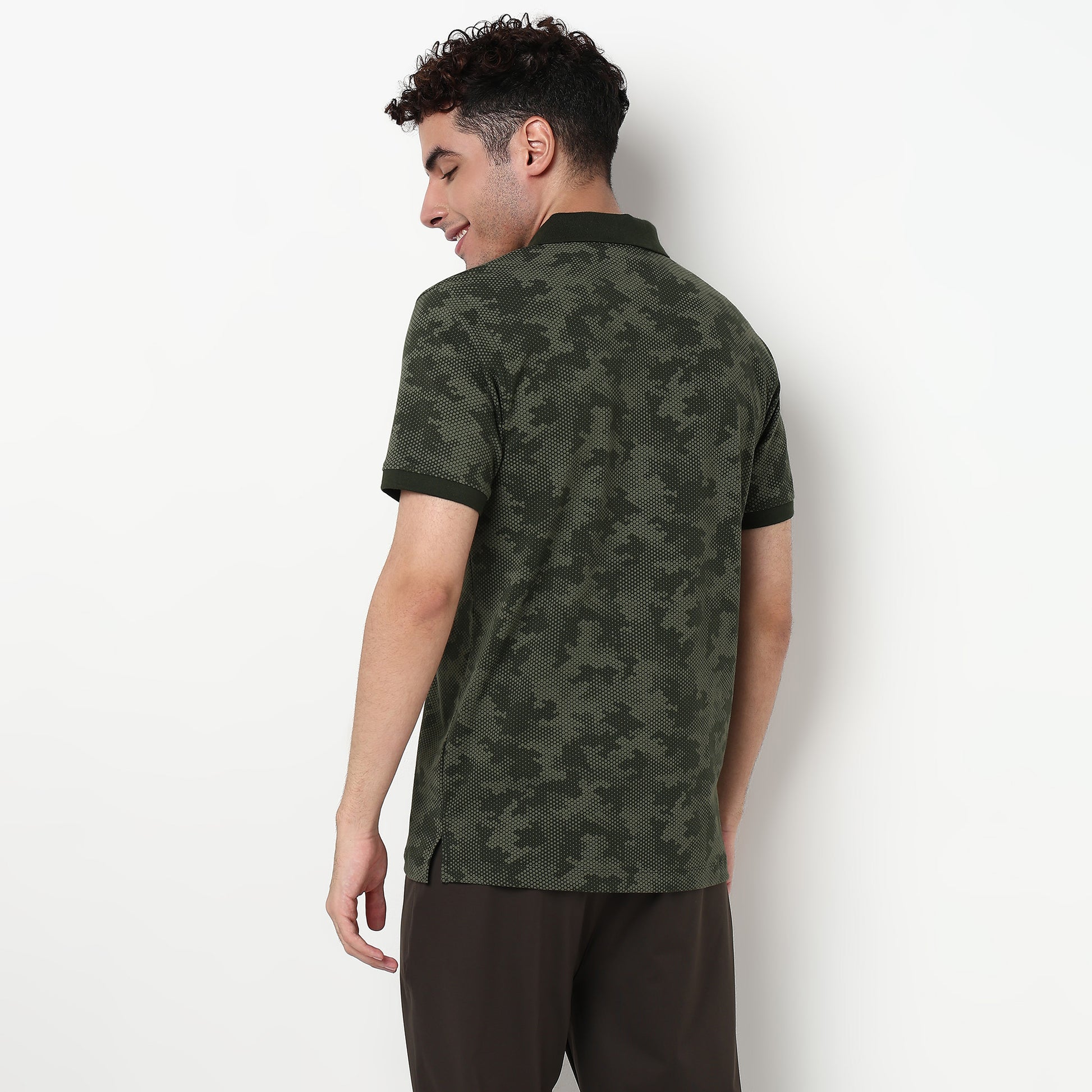 Cotton Spandex Polo T-Shirt