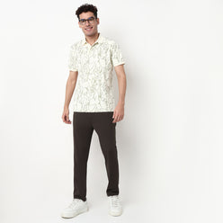 Cotton Spandex Polo T-Shirt