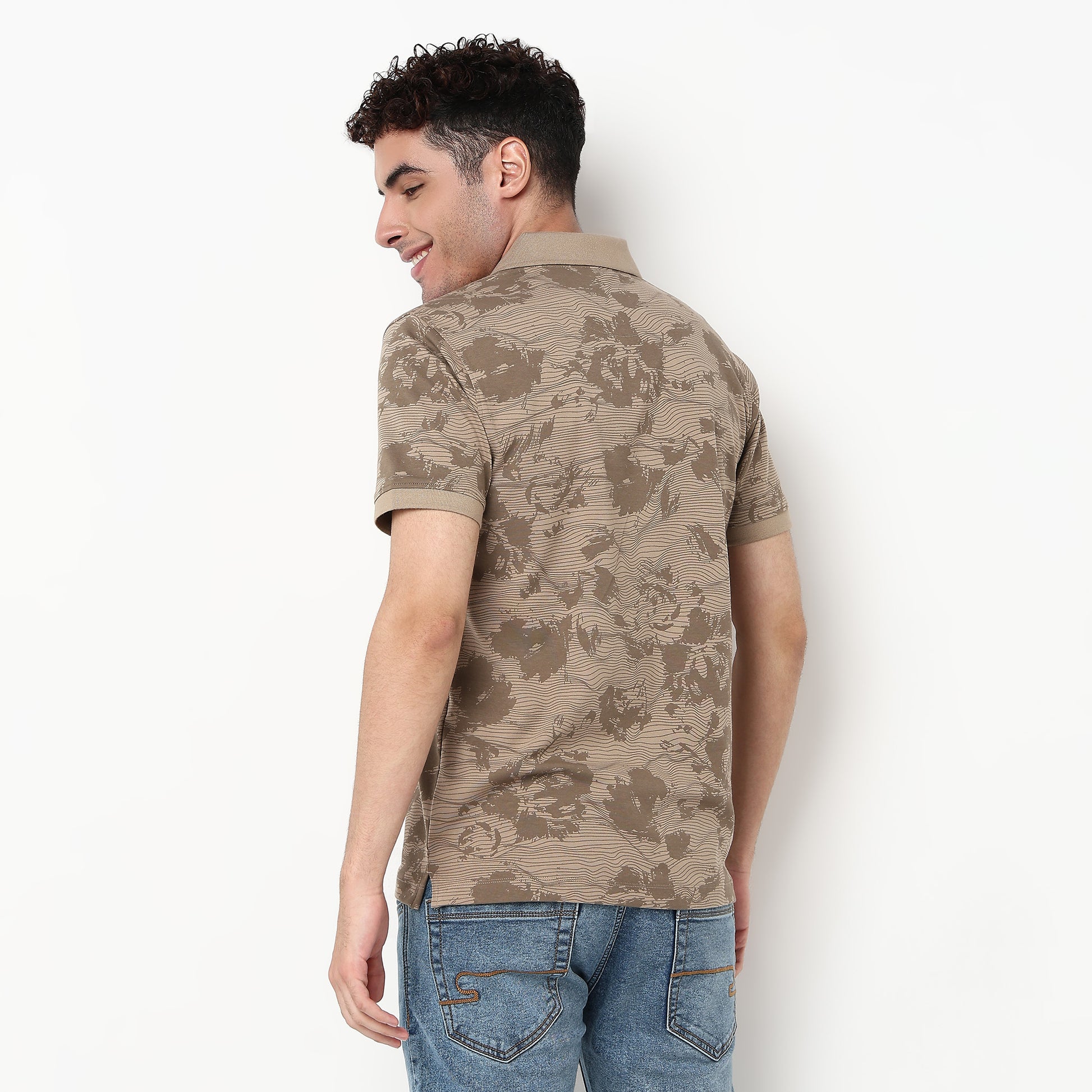 Cotton Spandex Polo T-Shirt