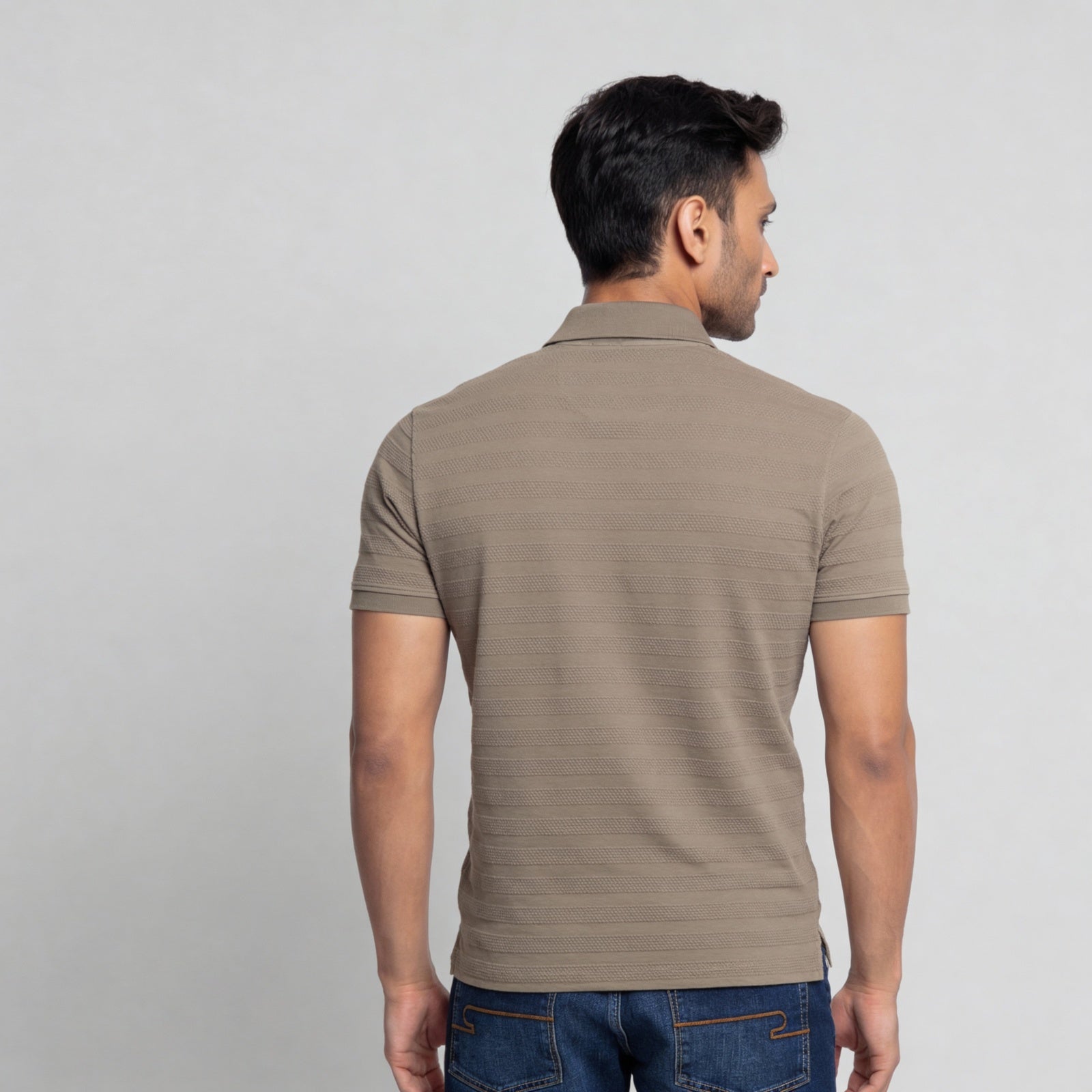 Cotton Milita Polo T-Shirt