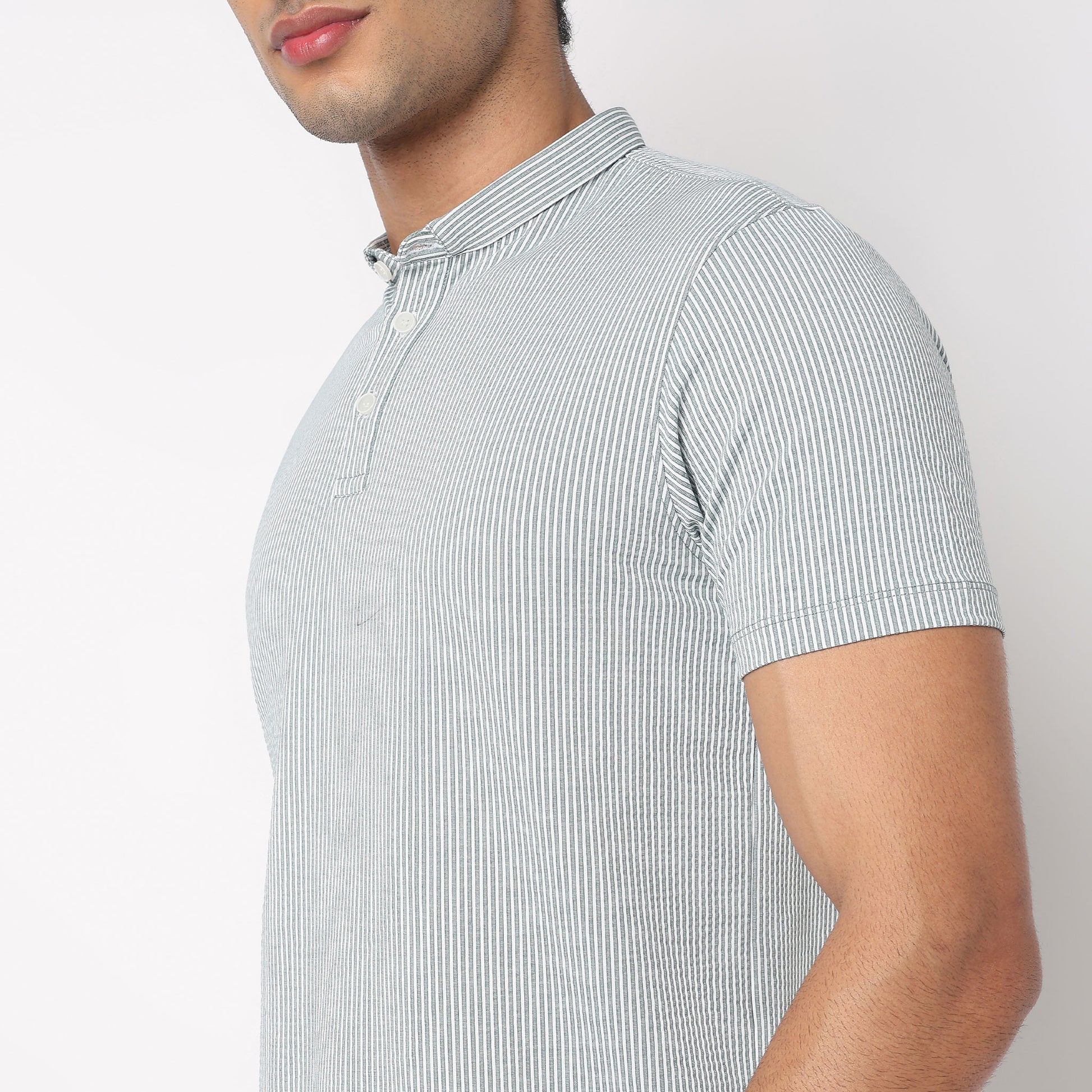 Striped Brunch Polo T-Shirt
