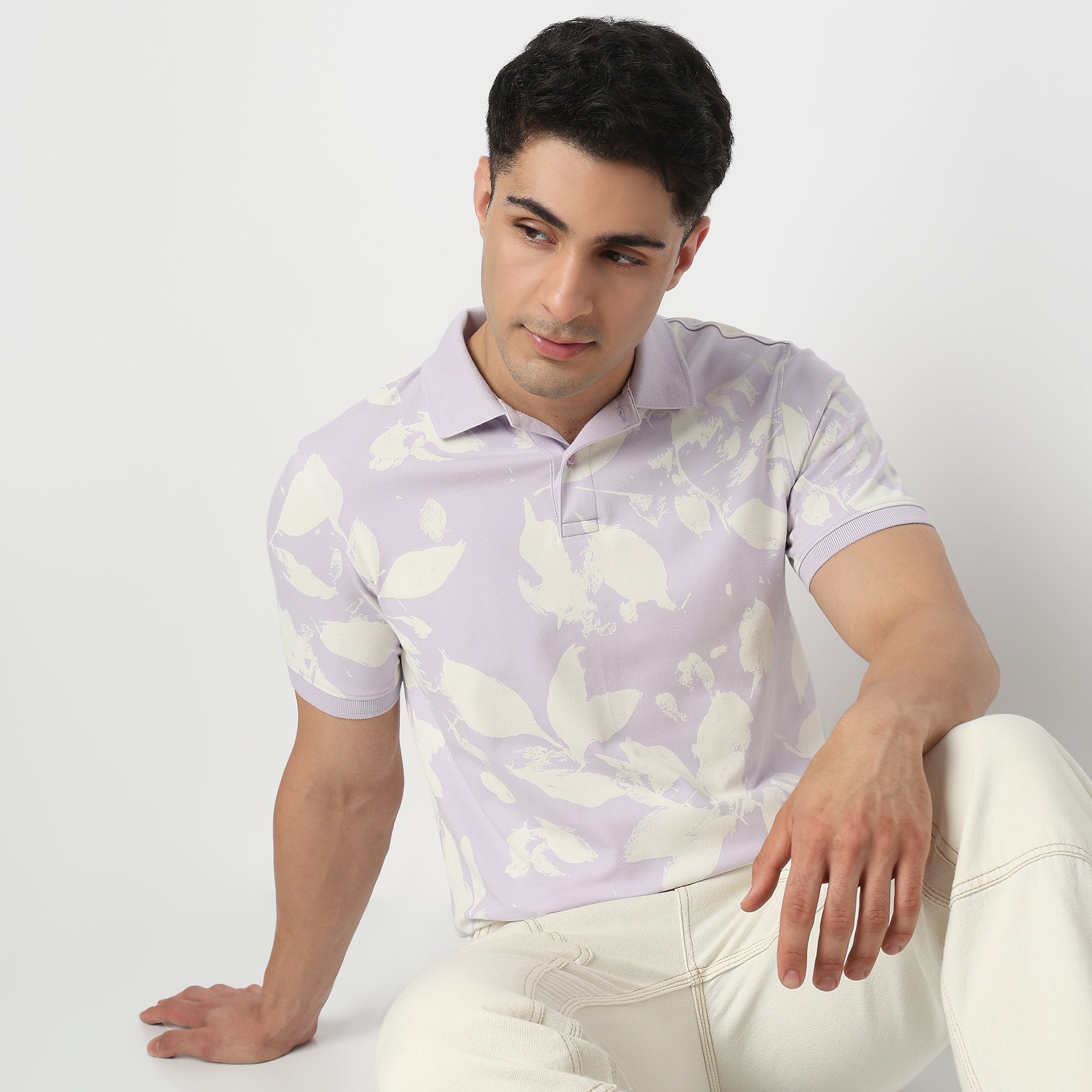 All Over Print Impression Polo T-Shirt