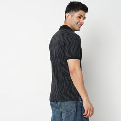 All Over Print Impression Polo T-Shirt