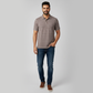 Structured Aviator Polo T-Shirt