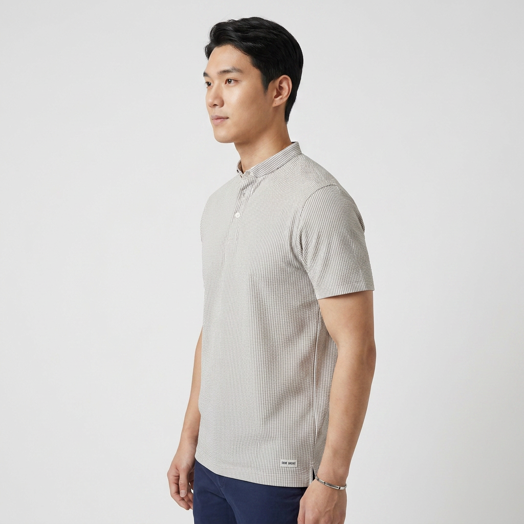Striped Brunch Polo T-Shirt