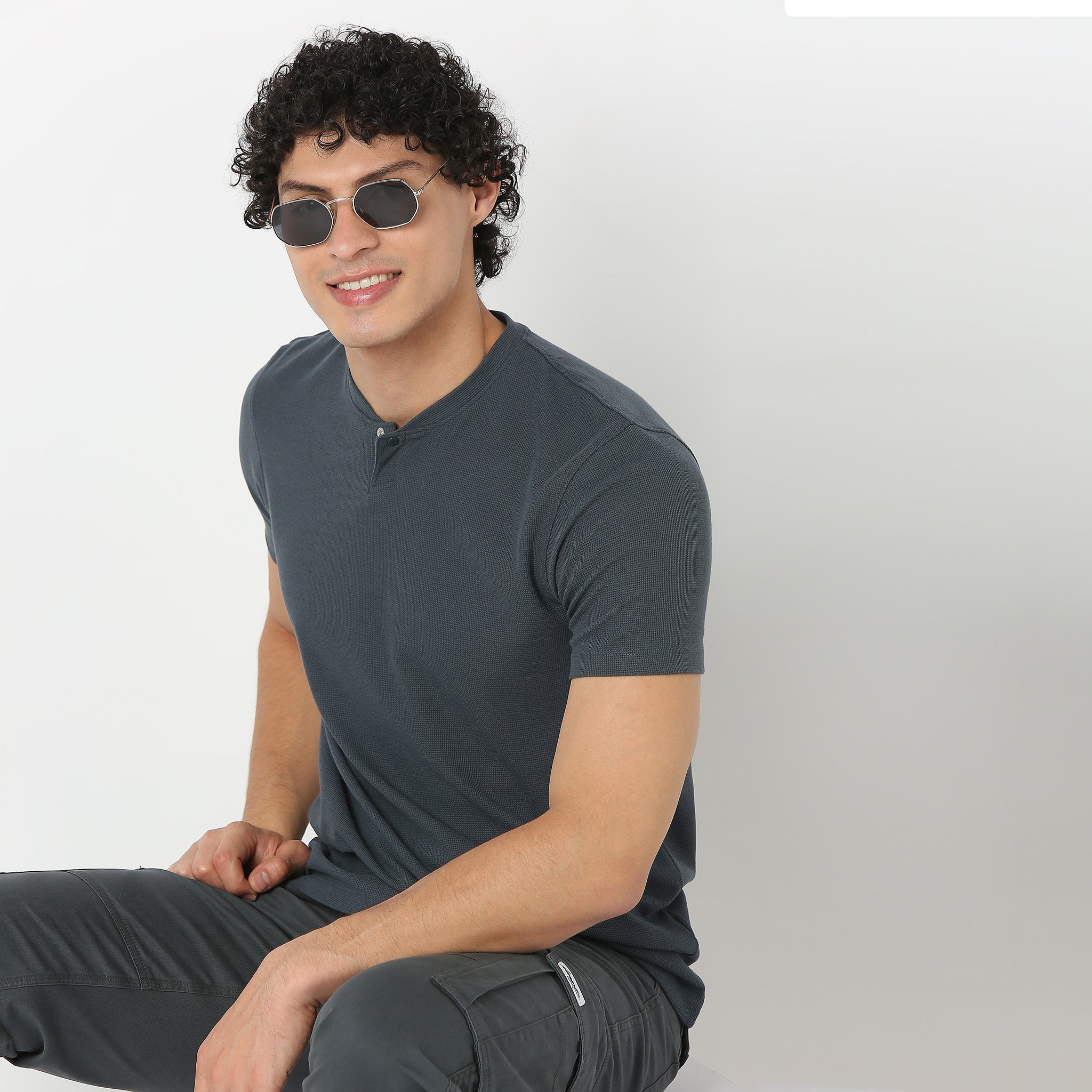 Lumberjackᵉˣ Henley Neck Micro Waffle Structure – Style Union