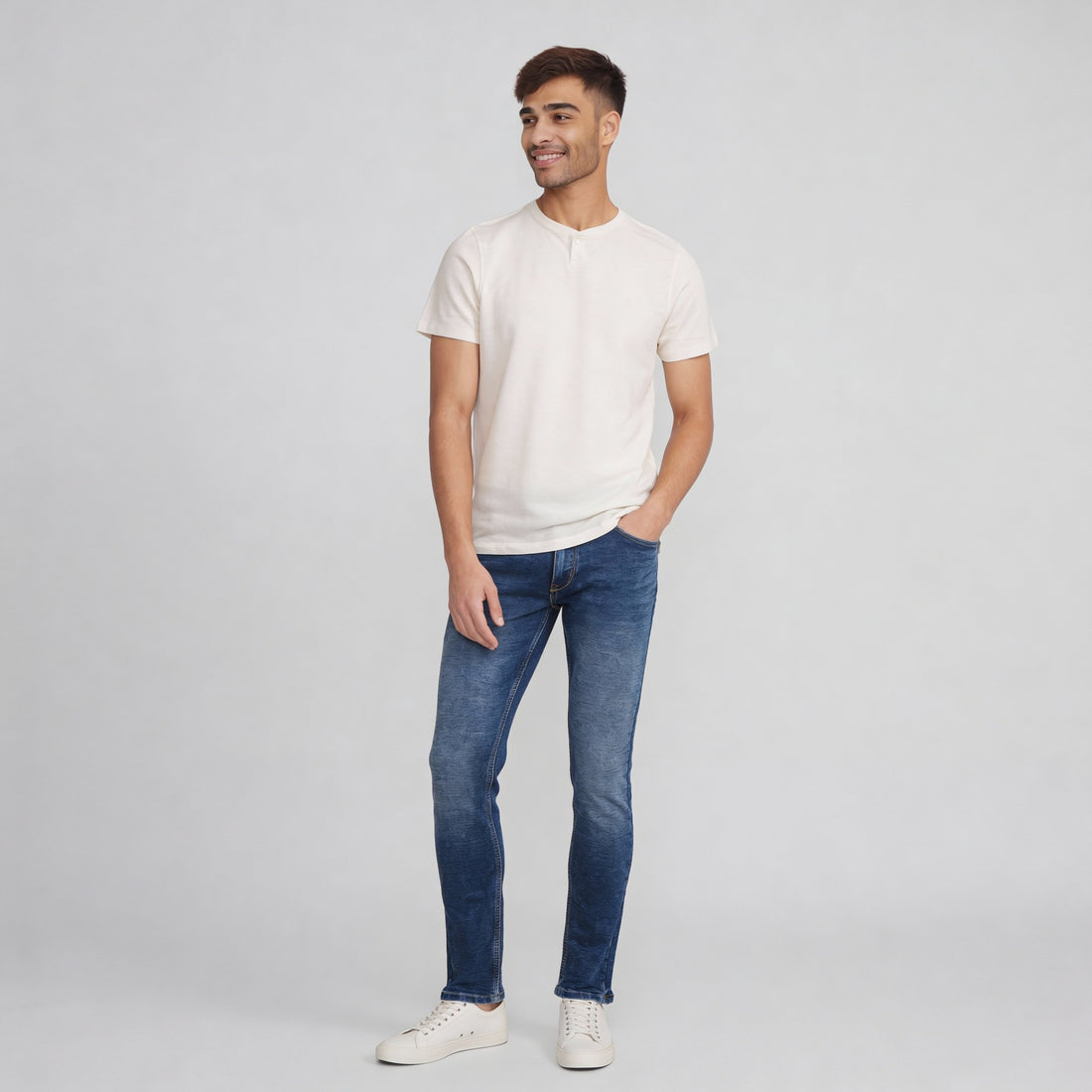 Cotton Structured Lumberjack T-Shirt