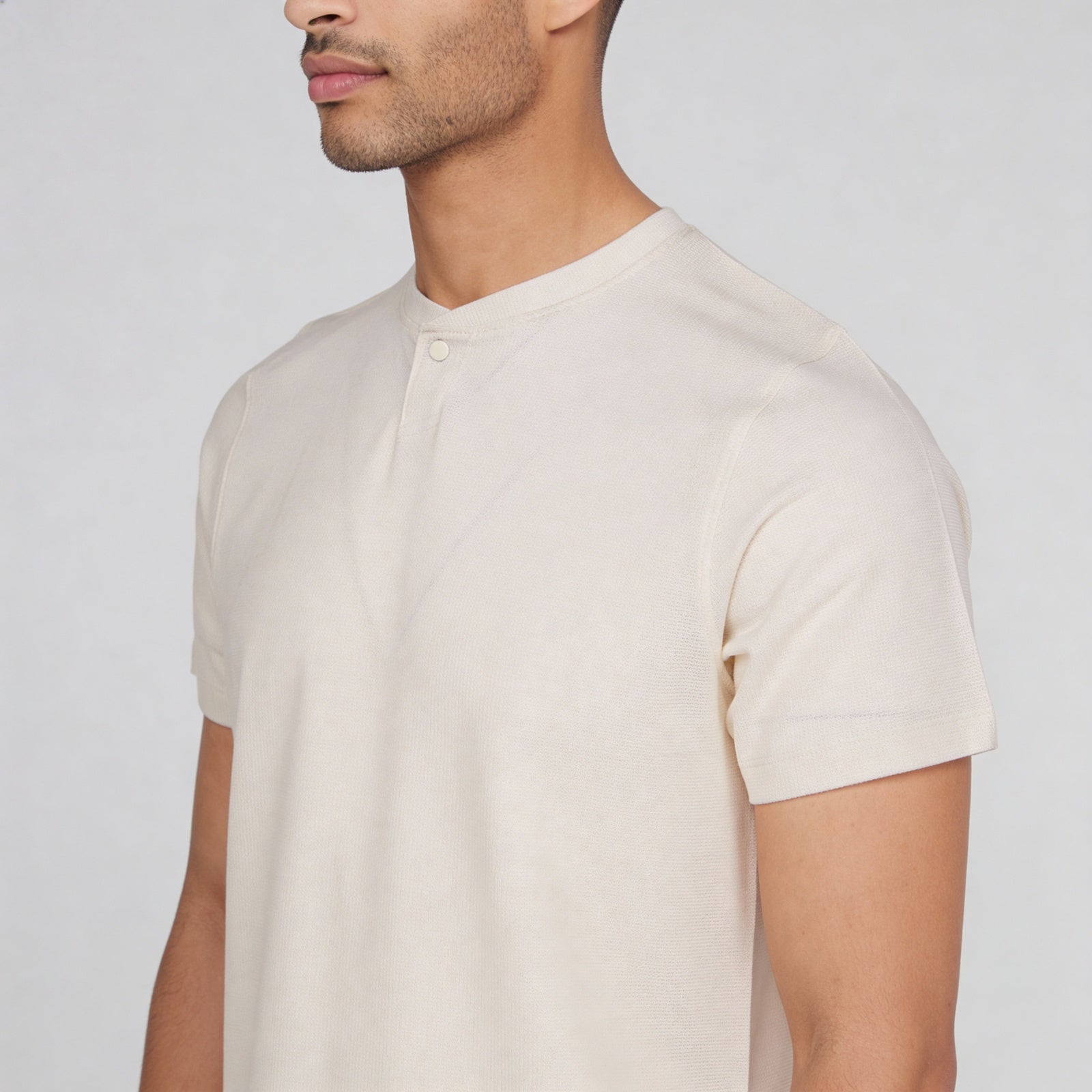 Cotton Structured Lumberjack T-Shirt