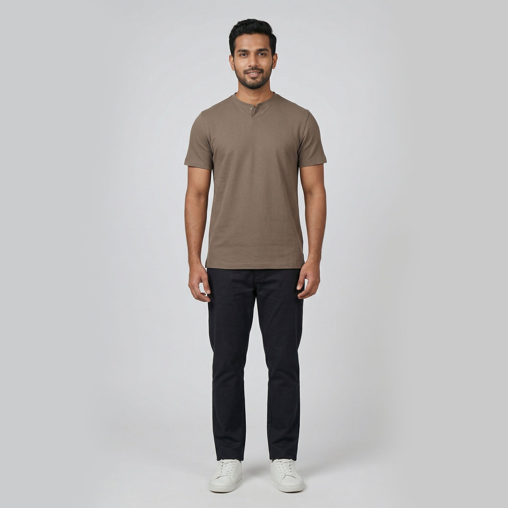 Cotton Structured Lumberjack T-Shirt