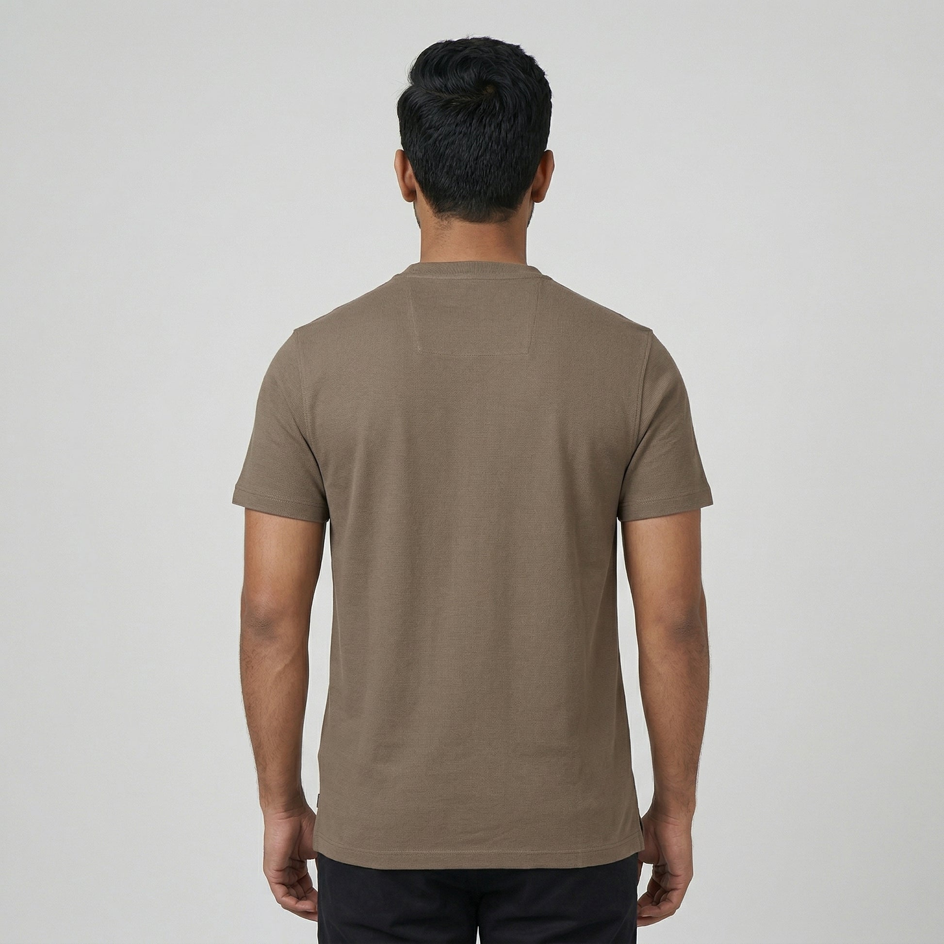 Cotton Structured Lumberjack T-Shirt