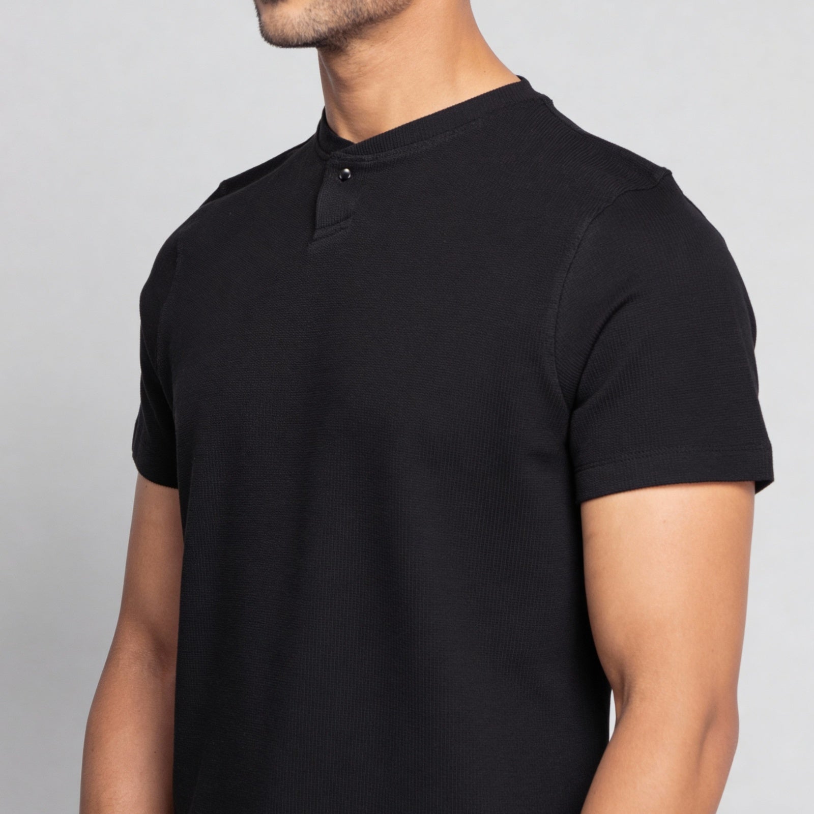 Cotton Structured Lumberjack T-Shirt