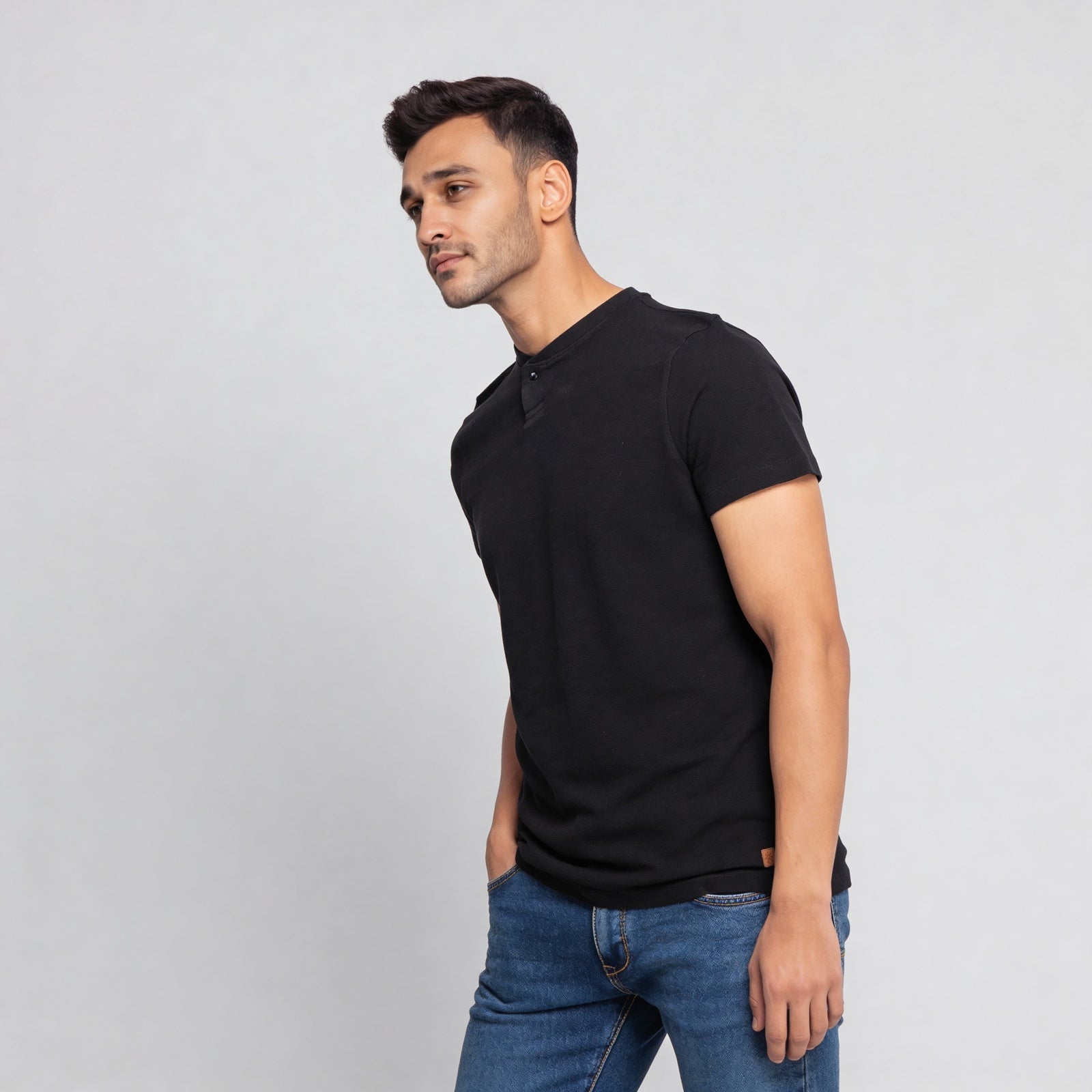 Cotton Structured Lumberjack T-Shirt