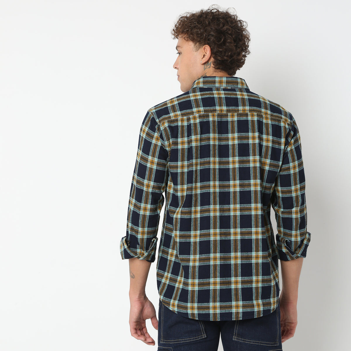 Regular Fit Checkered Shirt