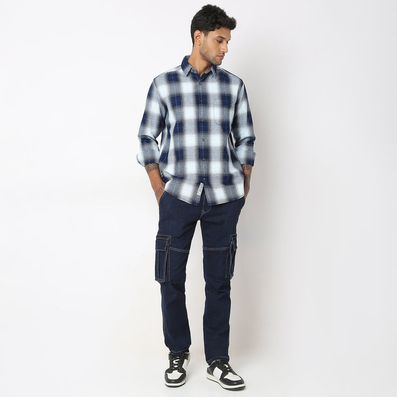 Regular Fit Checkered Shirt