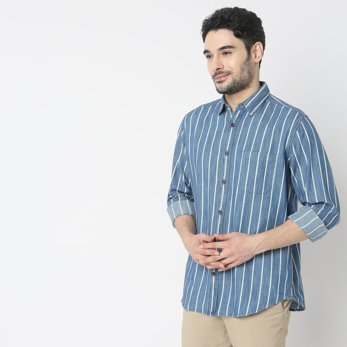 Regular Fit Striped Shirt