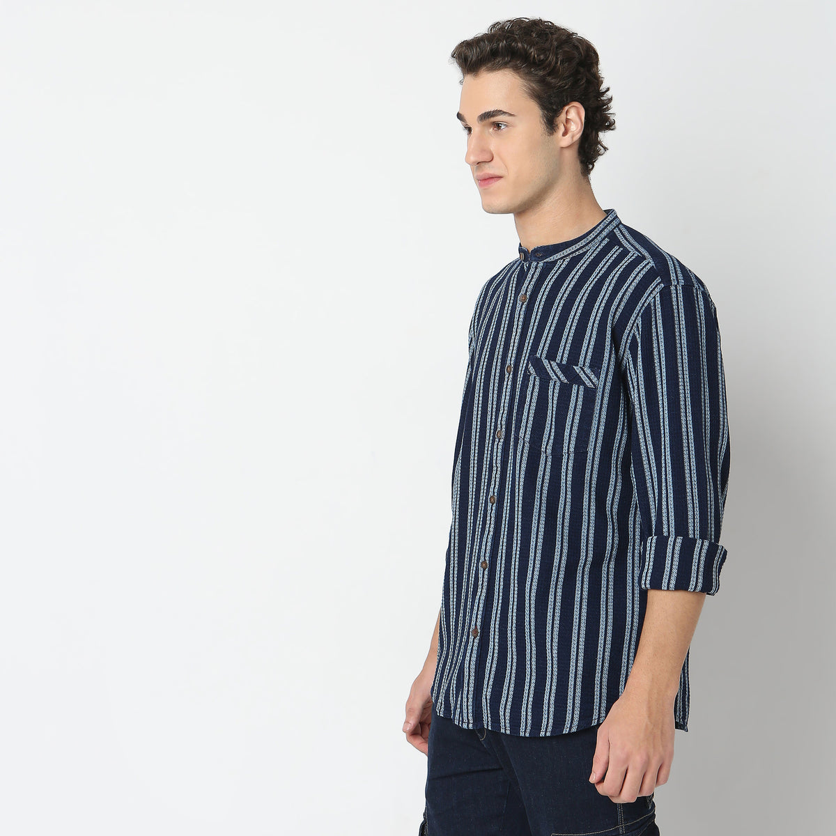 Regular Fit Striped Shirt