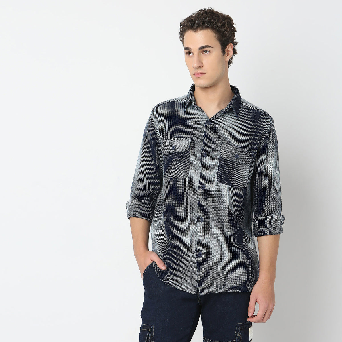 Oversize Solid Shirt