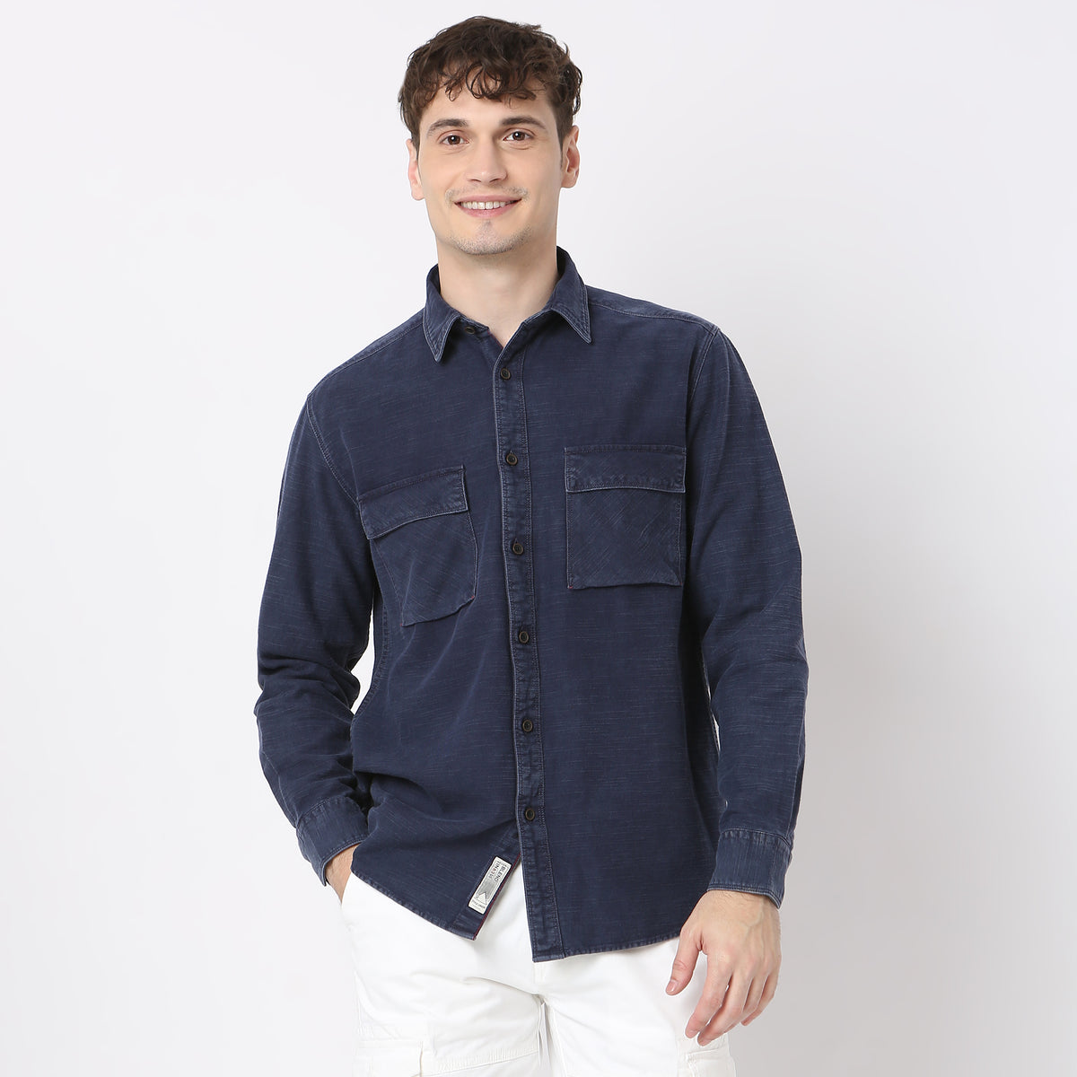 Minimalist Aesthetic Classic Design with a Modern Denim Shirt