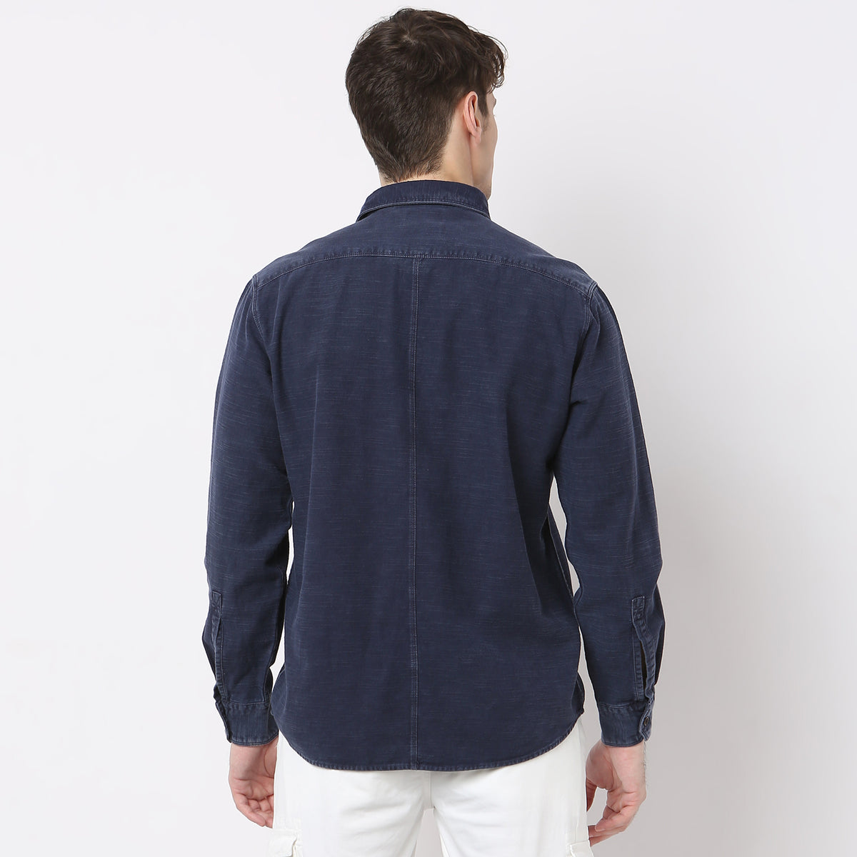 Minimalist Aesthetic Classic Design with a Modern Denim Shirt