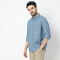 Regular Fit Solid Alpha Shirt