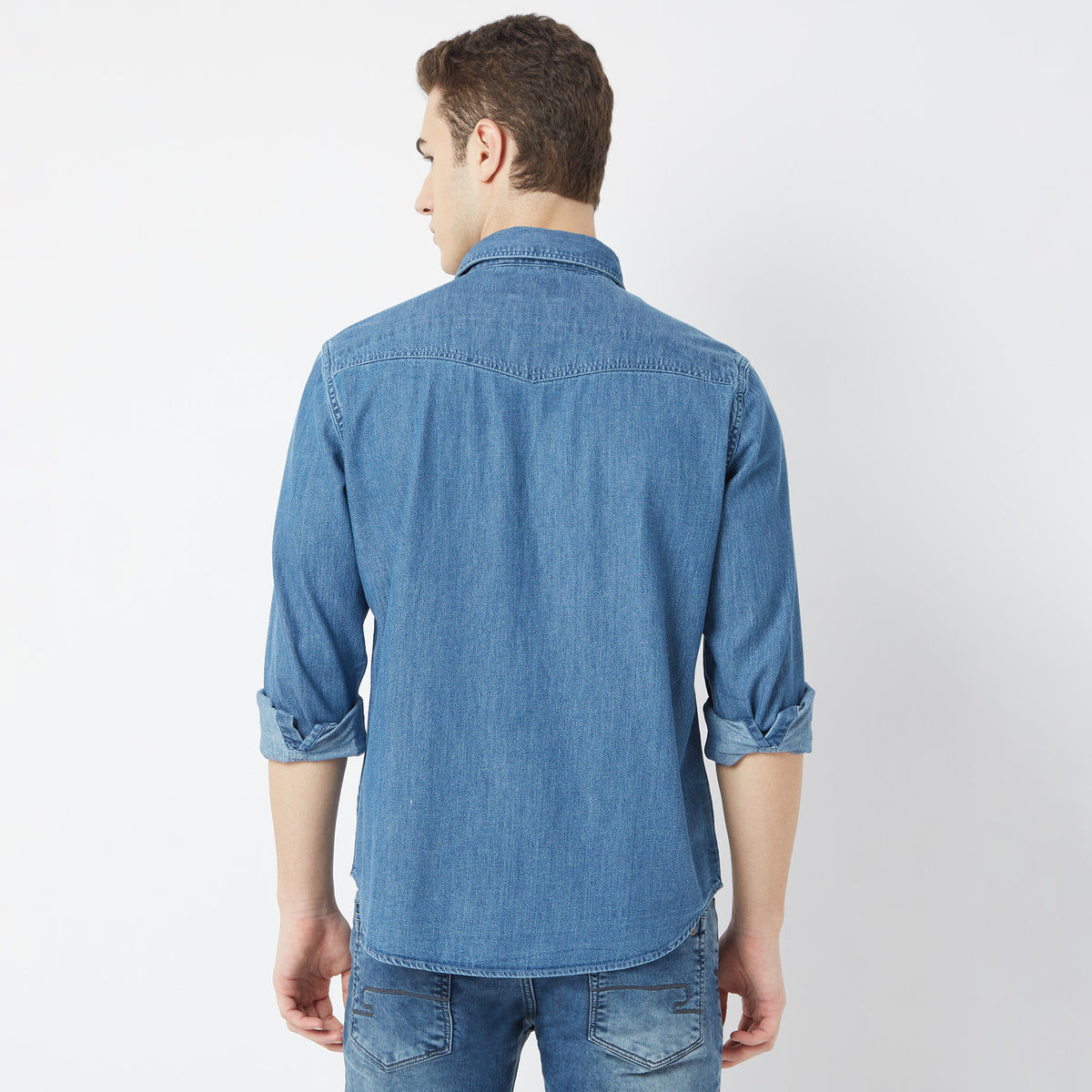 Regular Fit Solid Shirt