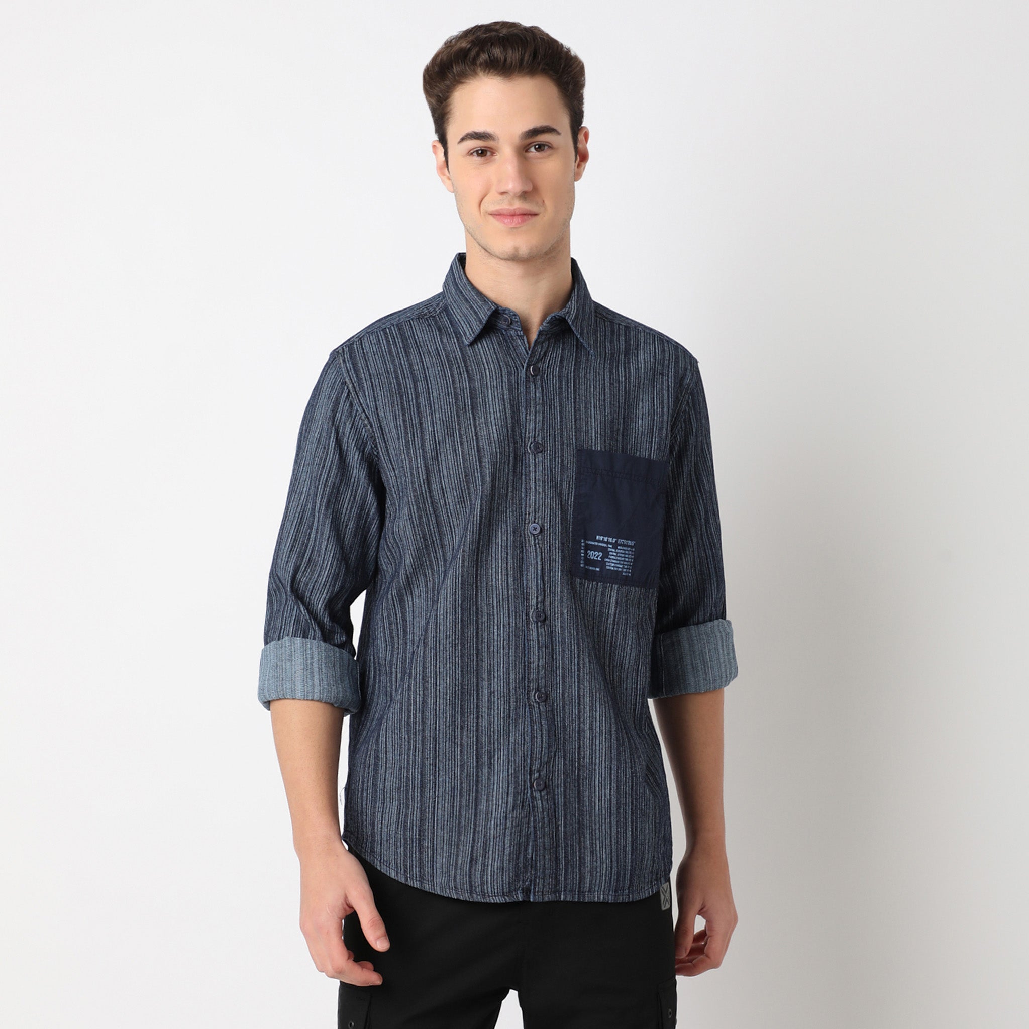 Striped Modern Explorer Cruiser Shirt