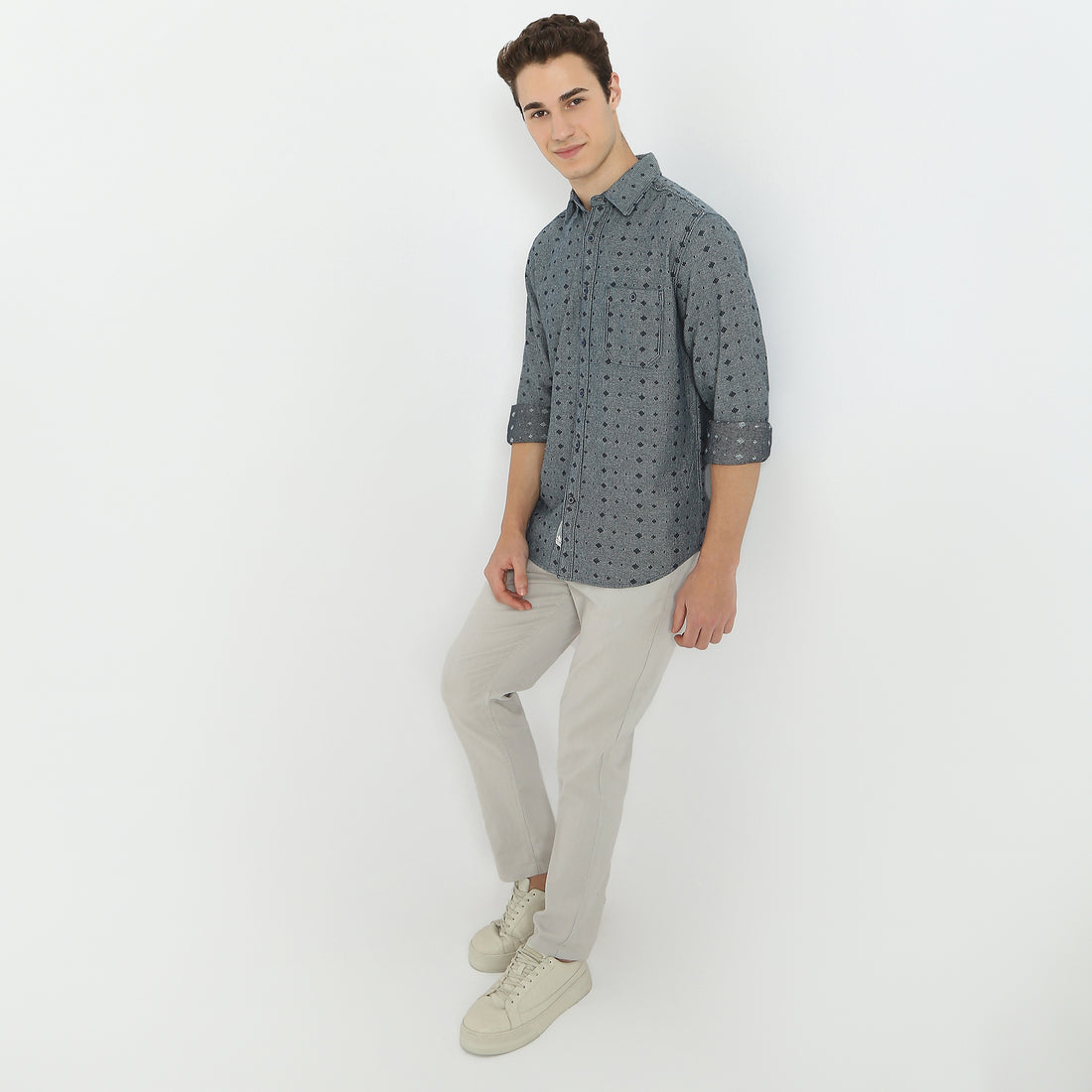 Striped Modern Explorer Cruiser Casual Shirt
