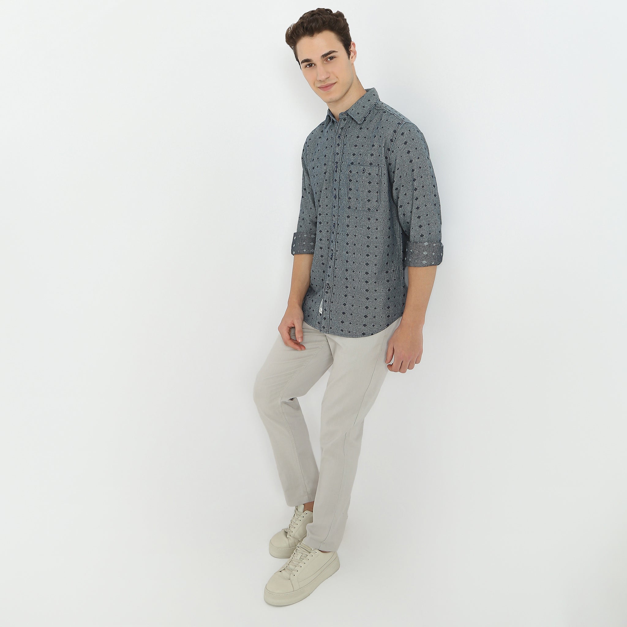 Striped Modern Explorer Cruiser Casual Shirt